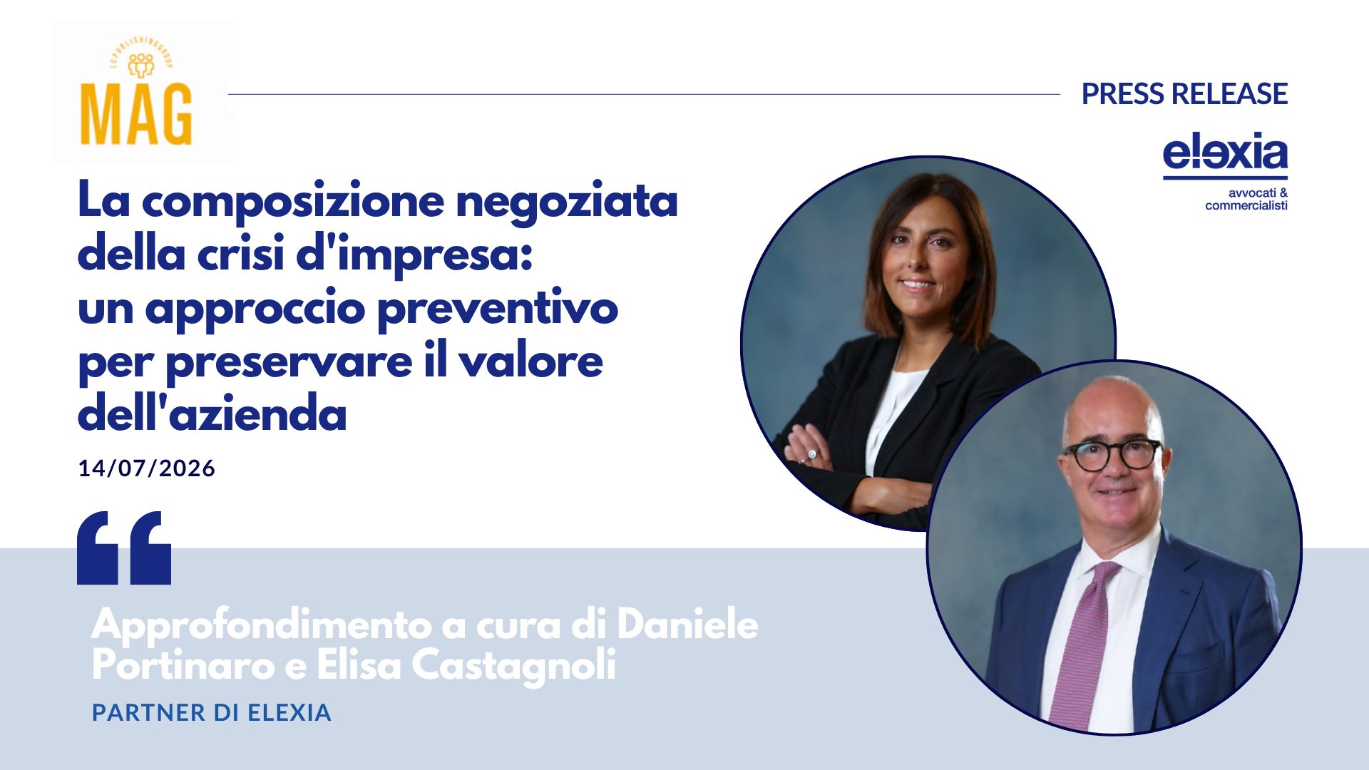 La composizione negoziata: il valore di un approccio multidisciplinare nella gestione della crisi d’impresa